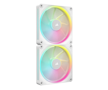Wentylator do komputera CORSAIR iCUE LINK LX140 RGB White Dual Pack 2x140mm